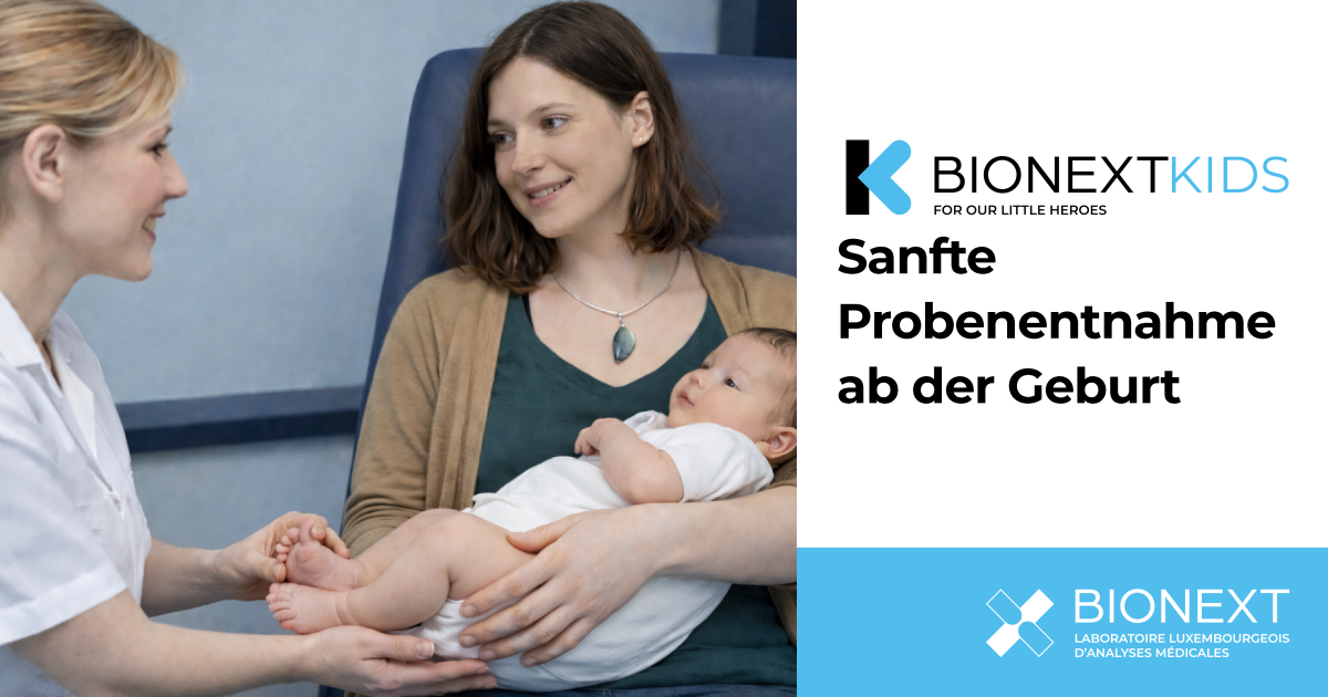 BIONEXTKIDS: stressfreie Blutuntersuchungen für Kinder in Luxemburg