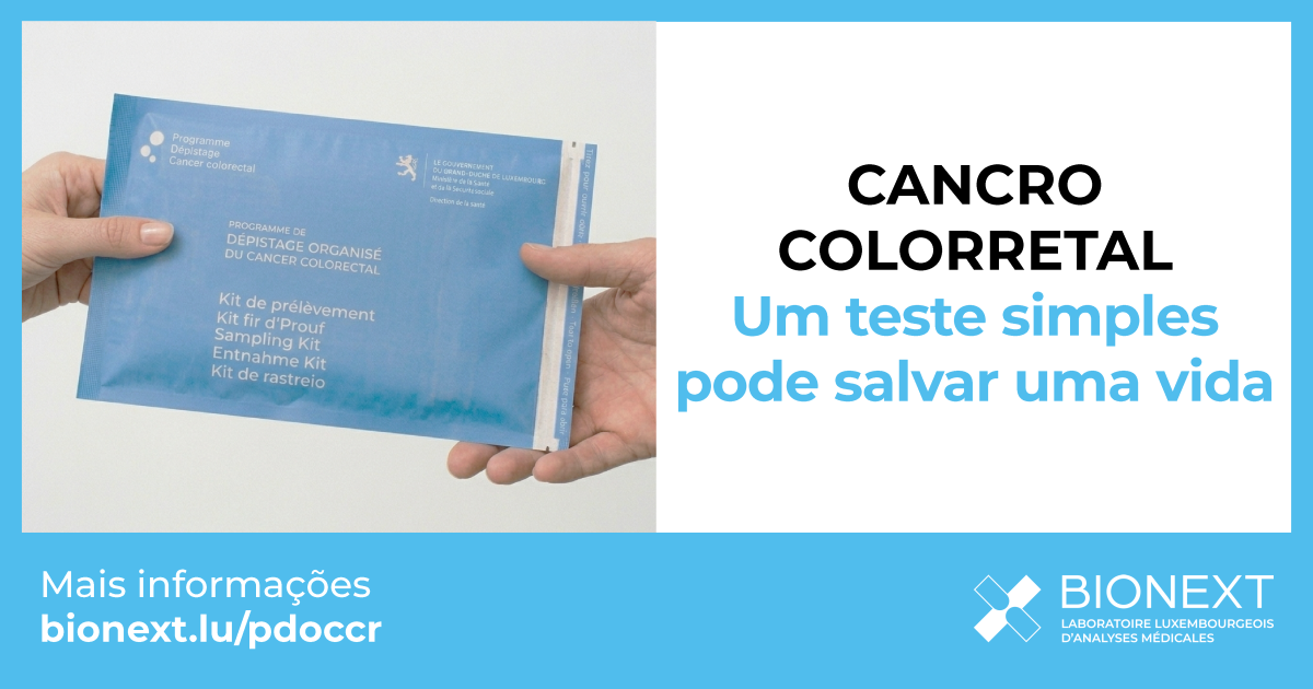 Rastreio do cancro colorretal no Luxemburgo: um gesto simples para proteger a sua saúde