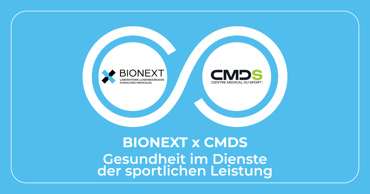 Neue Partnerschaft: BIONEXT x CMDS (Centre Médical du Sport)