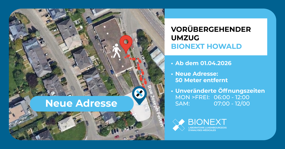 BIONEXT HOWALD empfängt Sie ab dem 1. April 2026 vorübergehend in neuen Räumlichkeiten