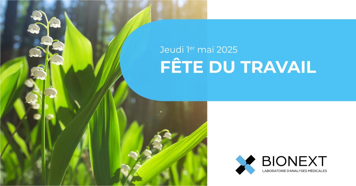 Fermeture de nos services le jeudi 1er mai