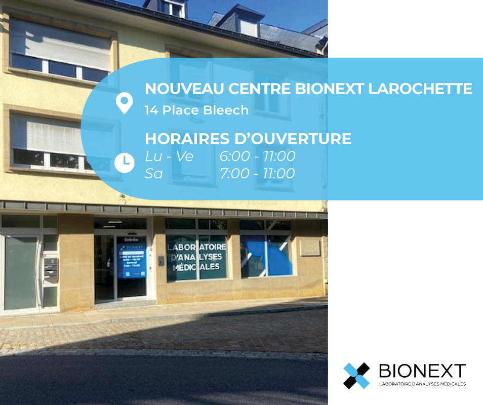 Nouveau Centre BIONEXT Larochette