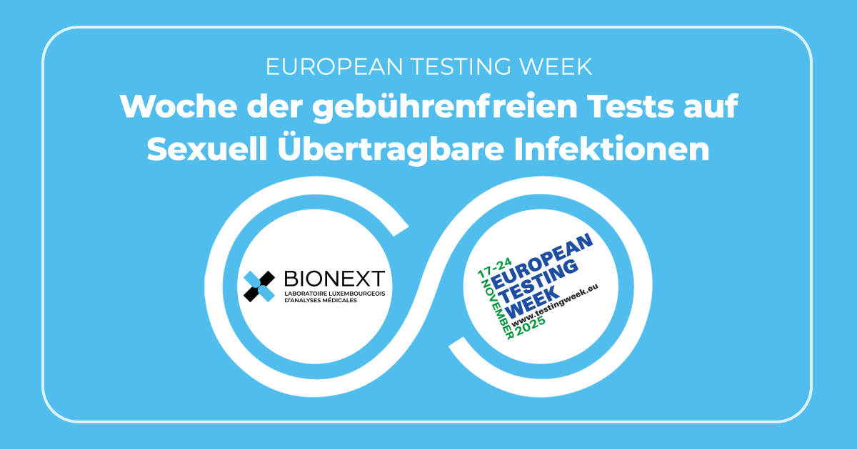 European Testing Week Luxemburg vom 17. bis 24. November 2025