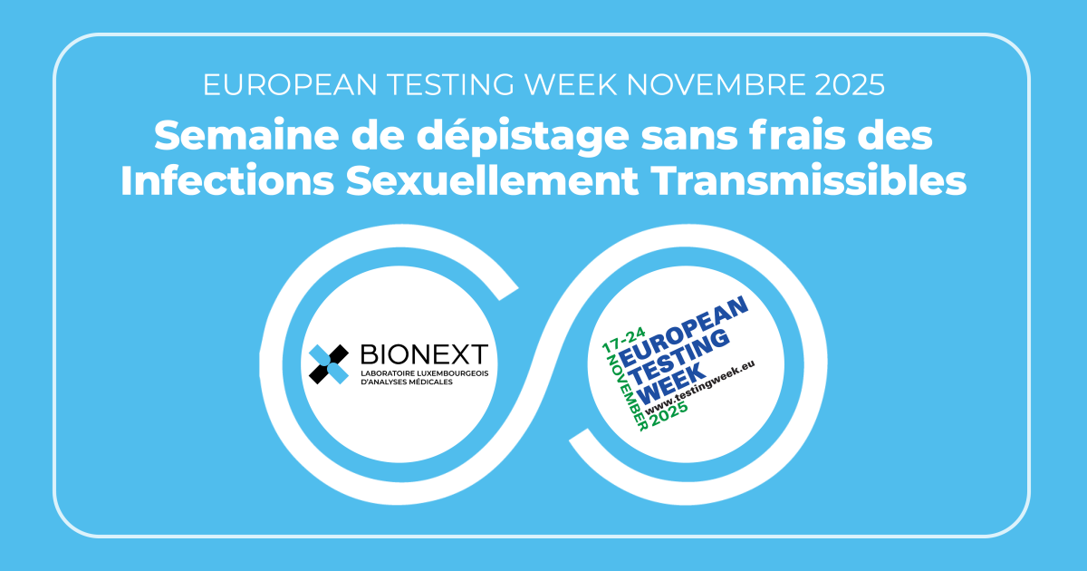 European Testing Week Luxembourg du 17 au 24 novembre 2025