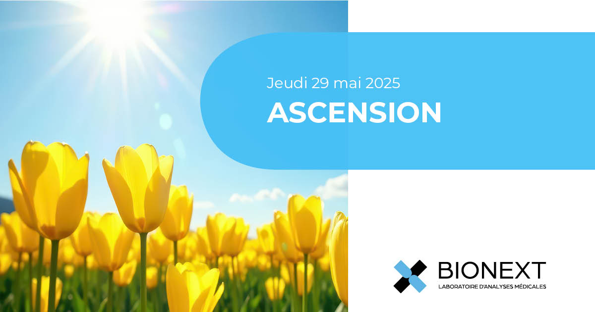 Fermeture de nos services le jeudi 29 mai