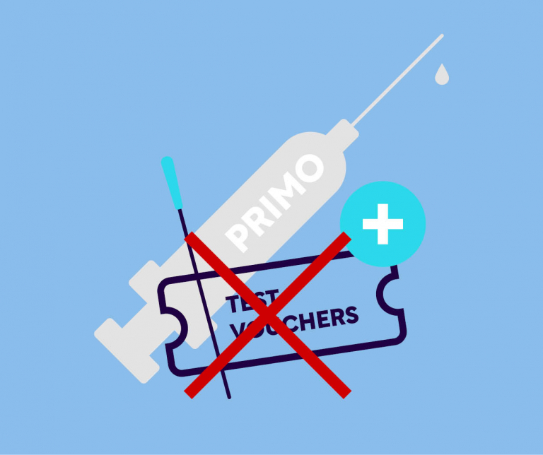 Bons pour un autotest antigénique pour primo-vaccinés