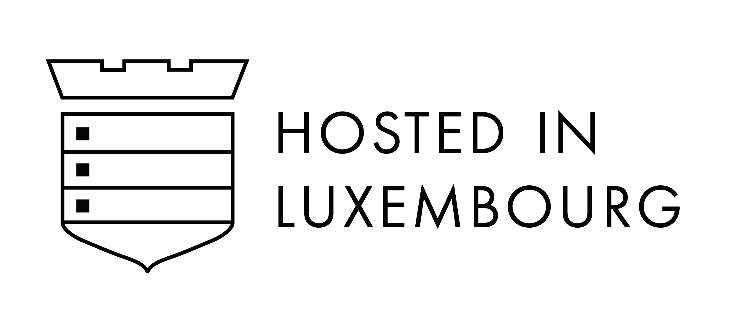 hosted in luxembourg