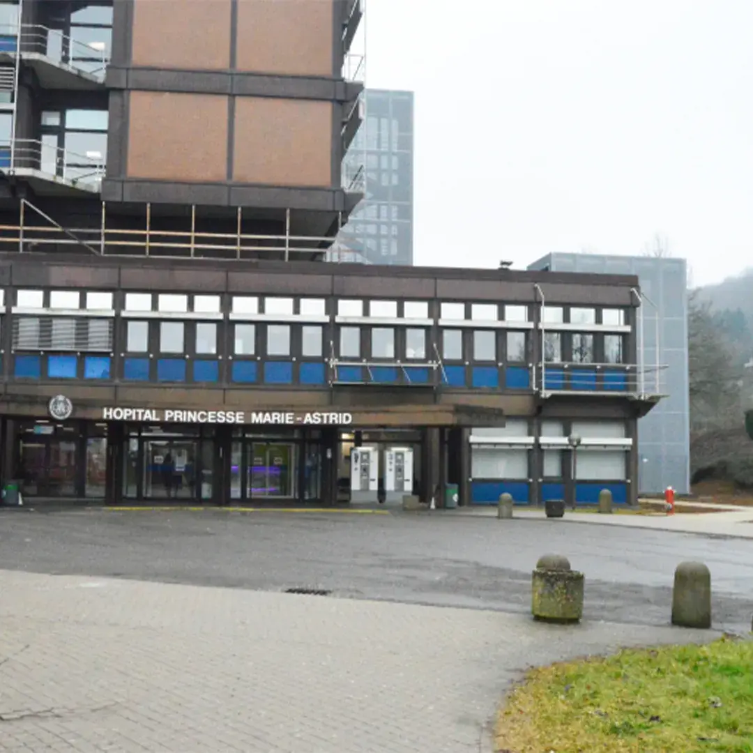 Fassade des BIONEXT-Labors für medizinische Analysen in Niederkorn, 187 Avenue de la Liberté