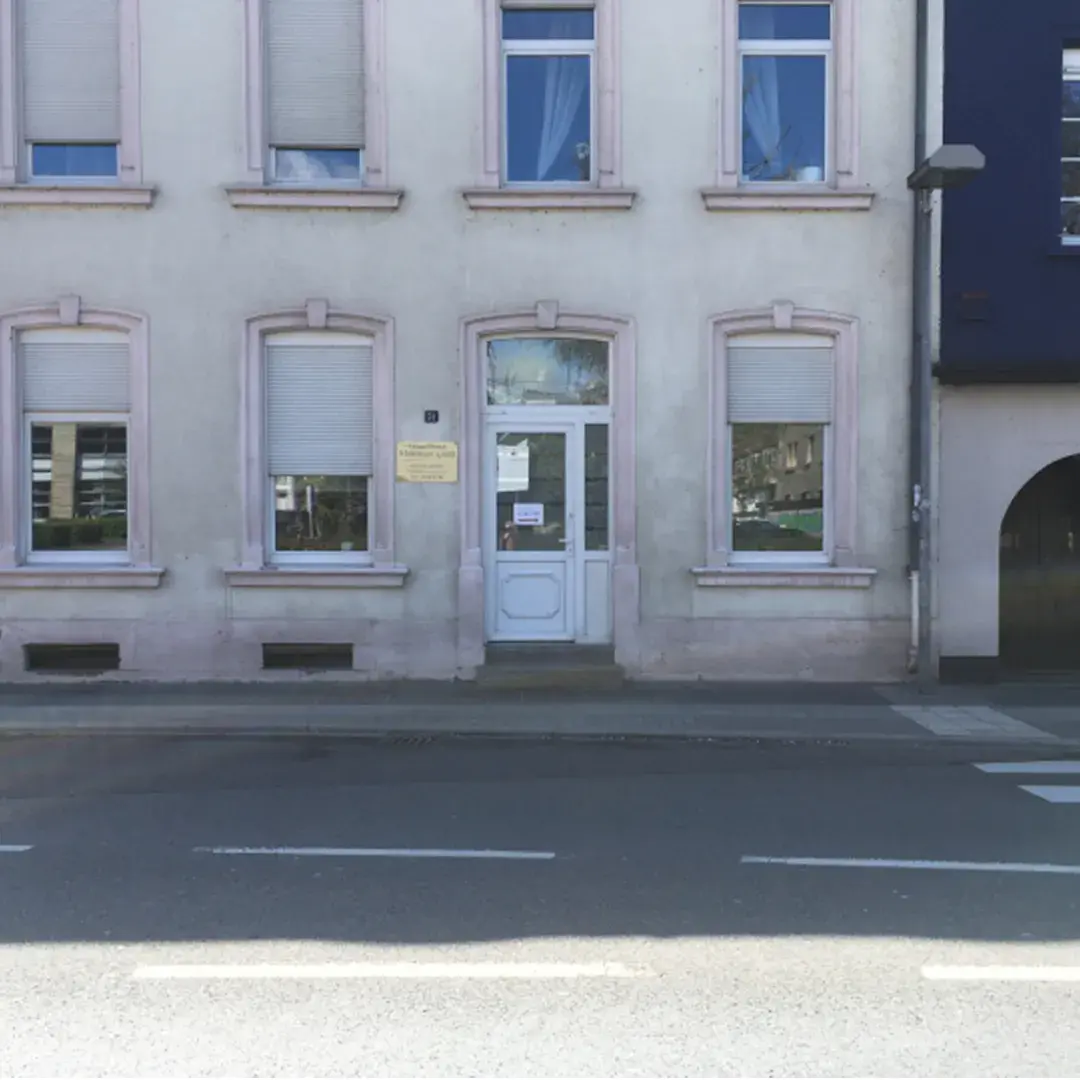 Fachada do laboratório de análises médicas BIONEXT em Diekirch, 51 Avenue de la Gare