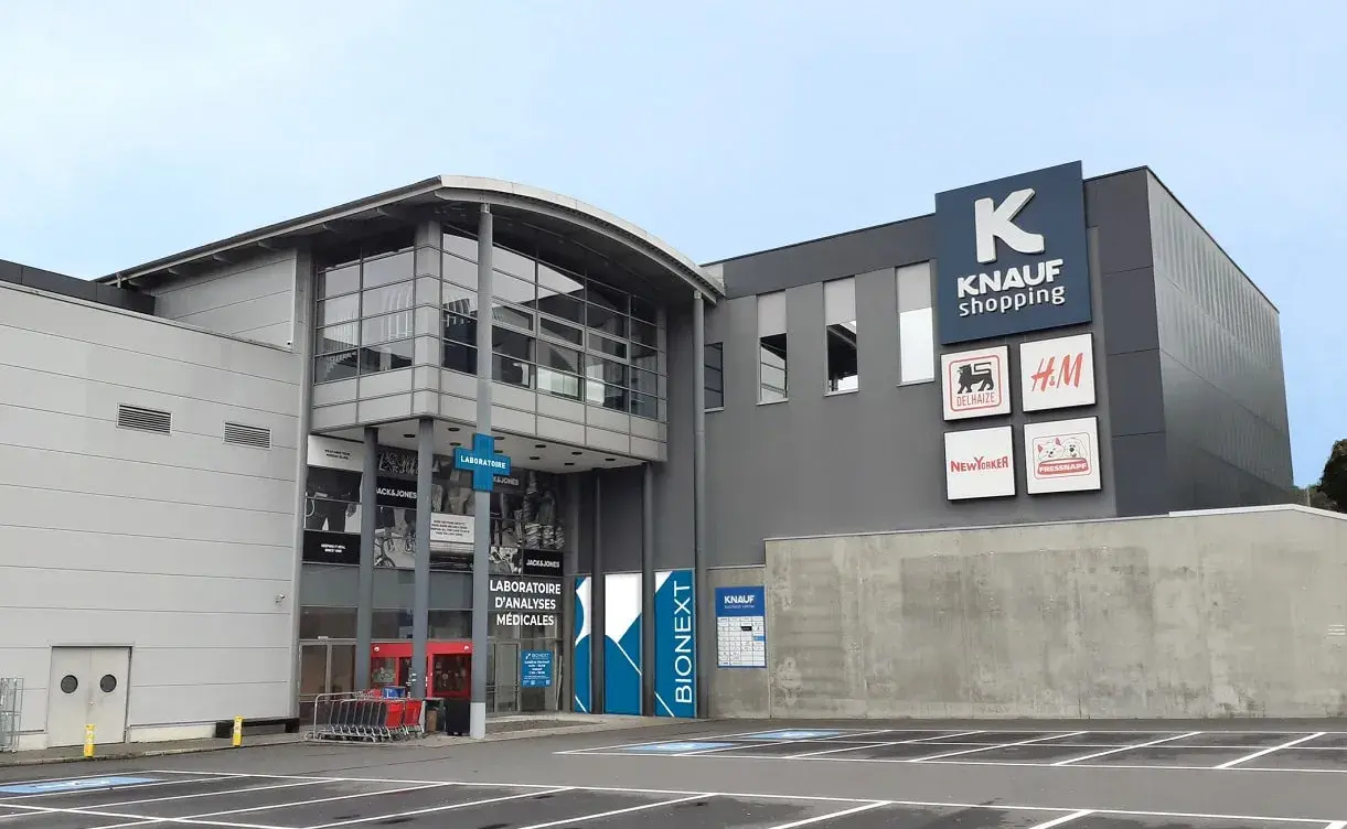 Facade of the BIONEXT medical analysis laboratory in Pommerloch, 19 route de Bastogne