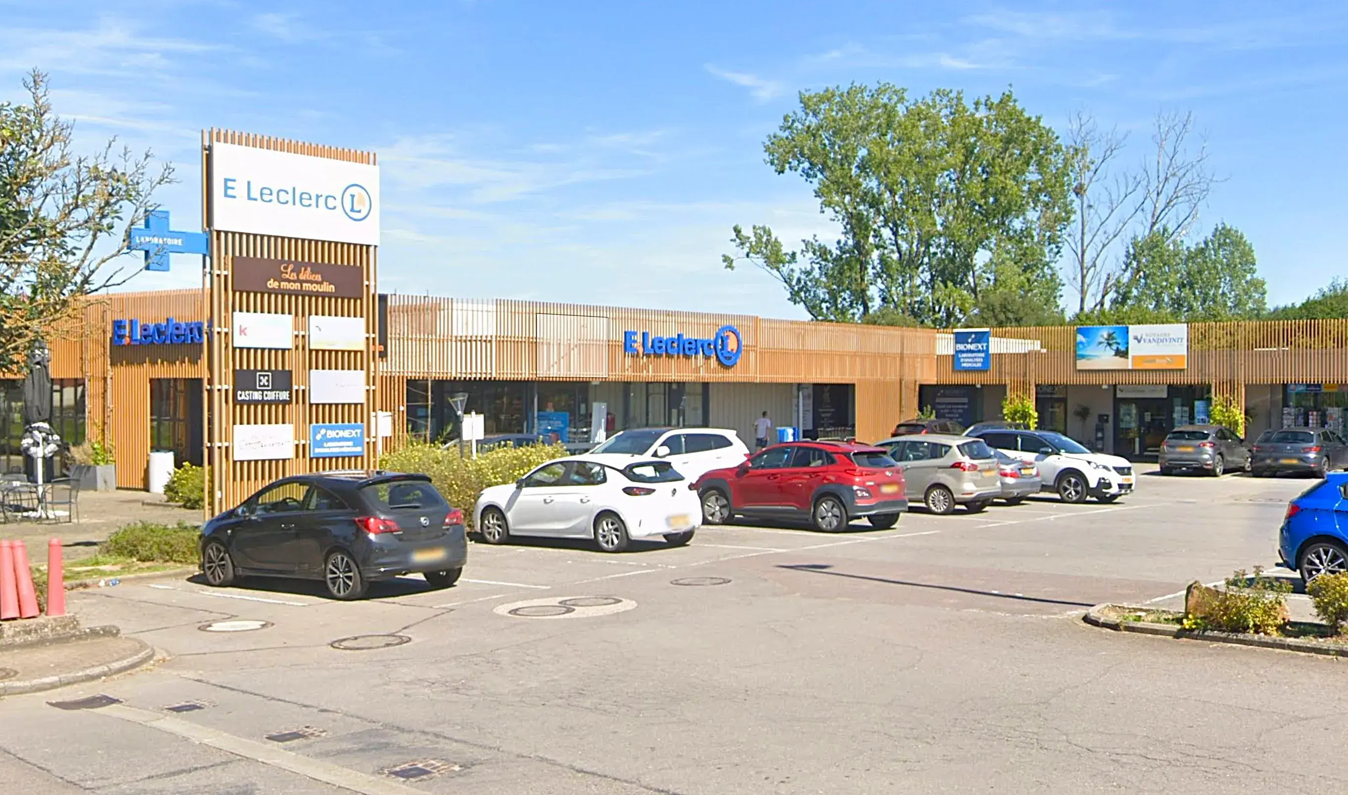 Façade du laboratoire d'analyses médicales BIONEXT à Livange, 12 rue Geespelt 