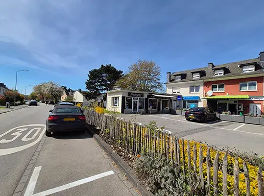 Fassade des BIONEXT-Labors für medizinische Analysen in Luxembourg, 6 Rue de la Forêt