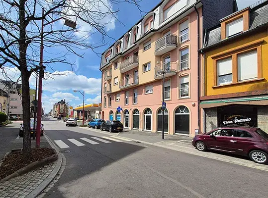 Facade of the BIONEXT medical analysis laboratory in Pétange, 3-5 route de Longwy