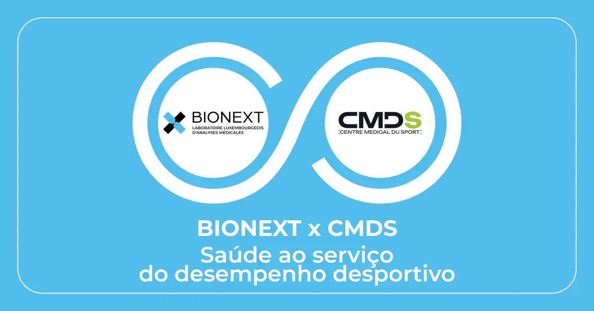 Nova parceria: BIONEXT x CMDS (Centre Médical du Sport)