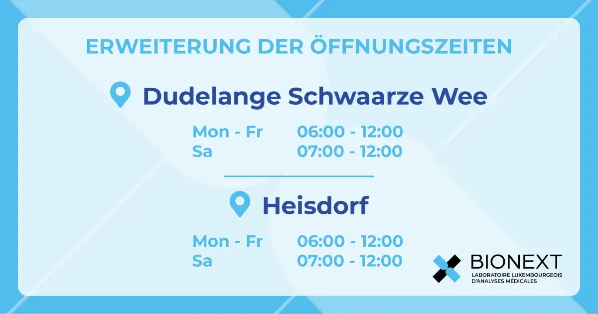Changement Horaires Dudelange & Heisdorf