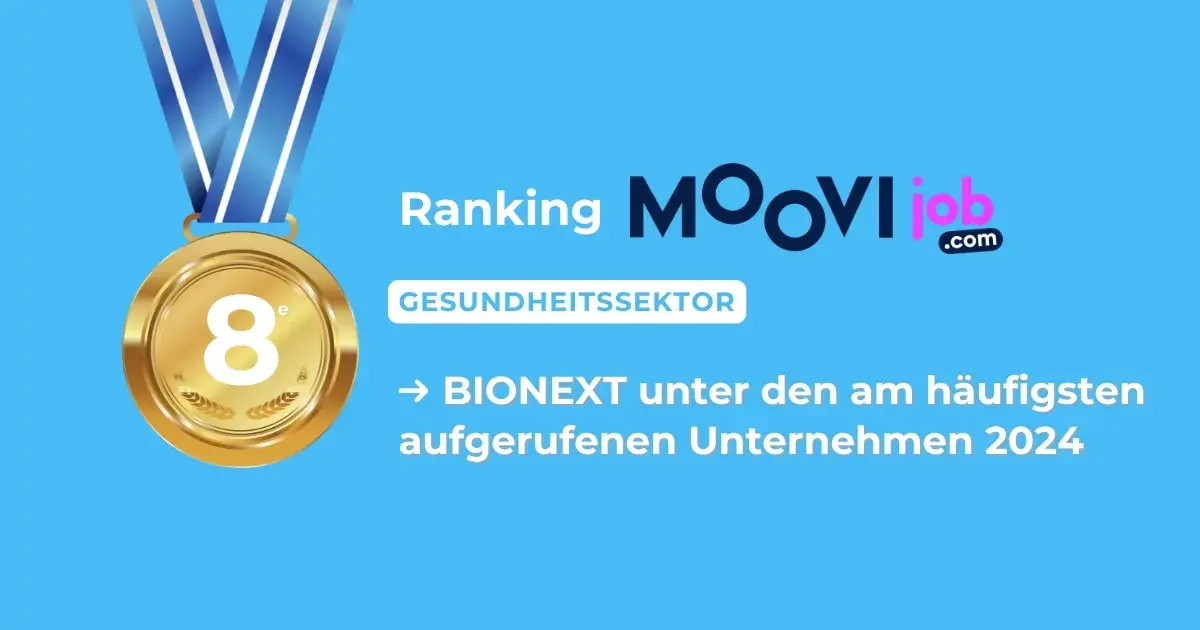 BIONEXT unter den Top 10 der am häufigsten konsultierten Unternehmen im Gesundheitssektor