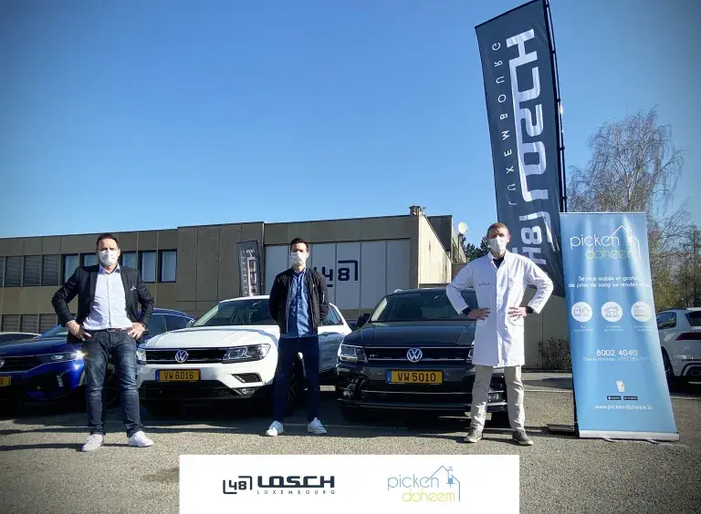 Losch soutient la lutte contre le COVID-19