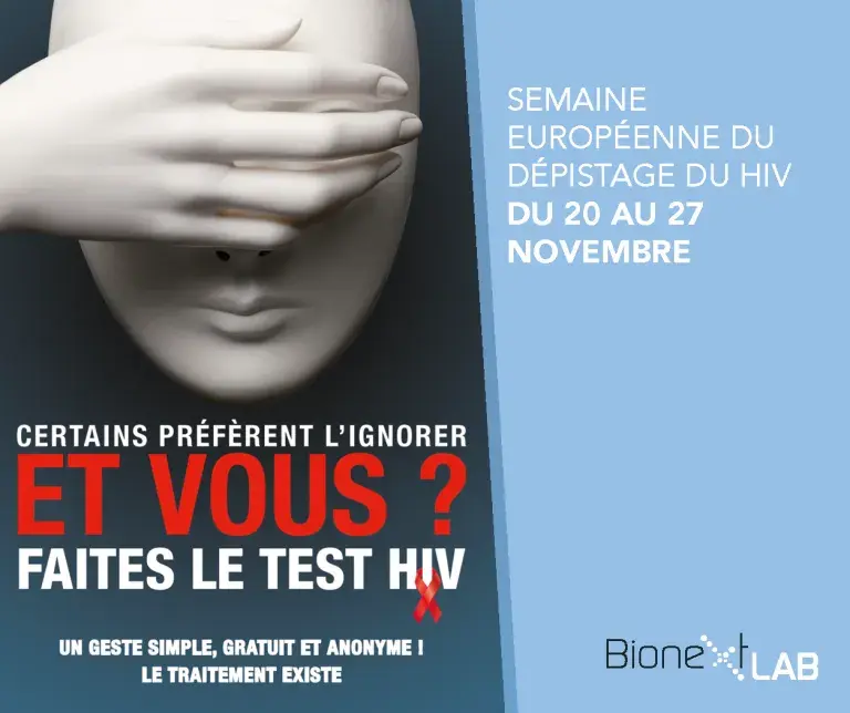 Semaine nationale de dépistage du VIH 