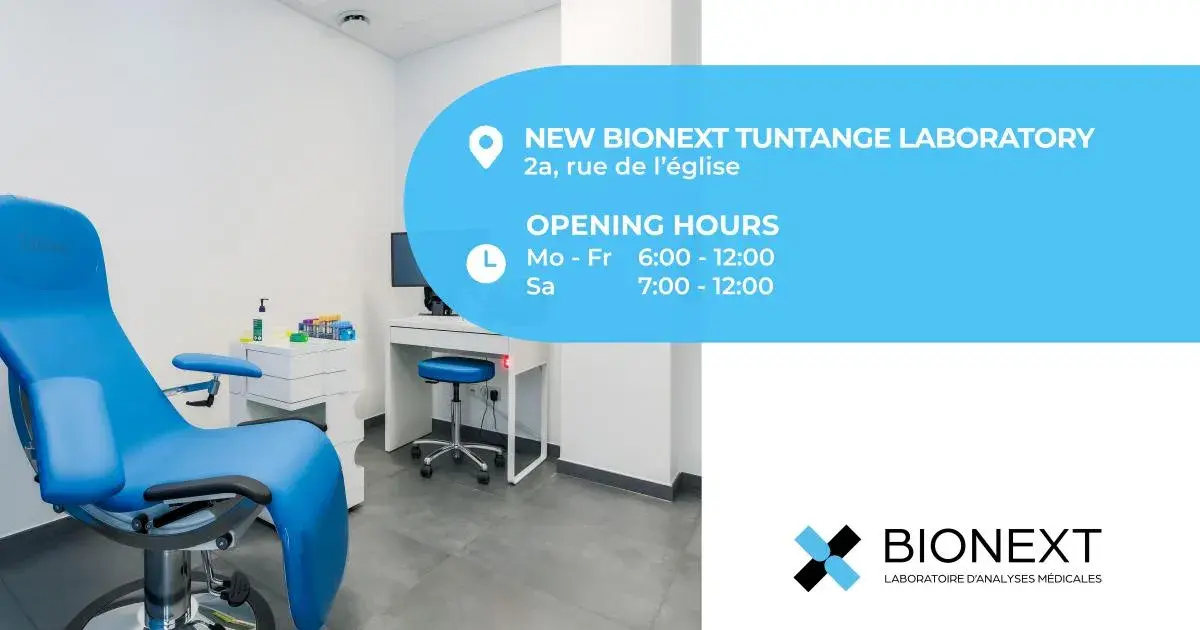 tuntange prise de sang laboratoire