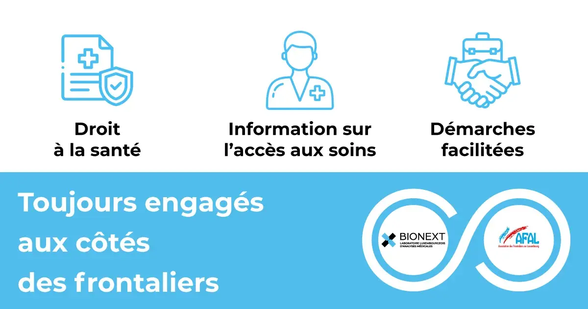 Partenariat entre BIONEXT et l’AFAL pour faciliter l’accès aux soins de santé des travailleurs frontaliers au Luxembourg