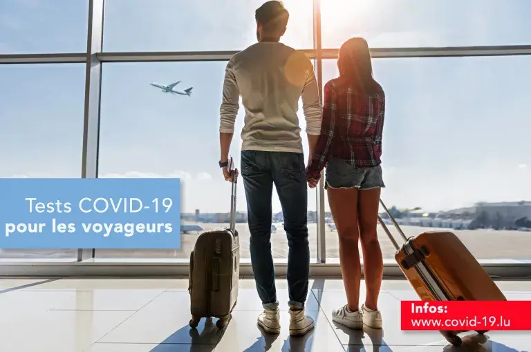 Tests COVID-19 pour les voyageurs