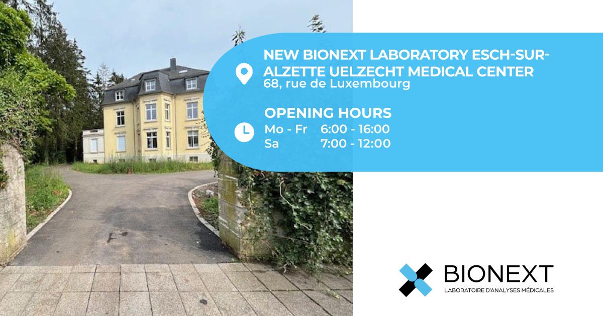 BIONEXT Esch-sur-Alzette Uelzecht Medical Center