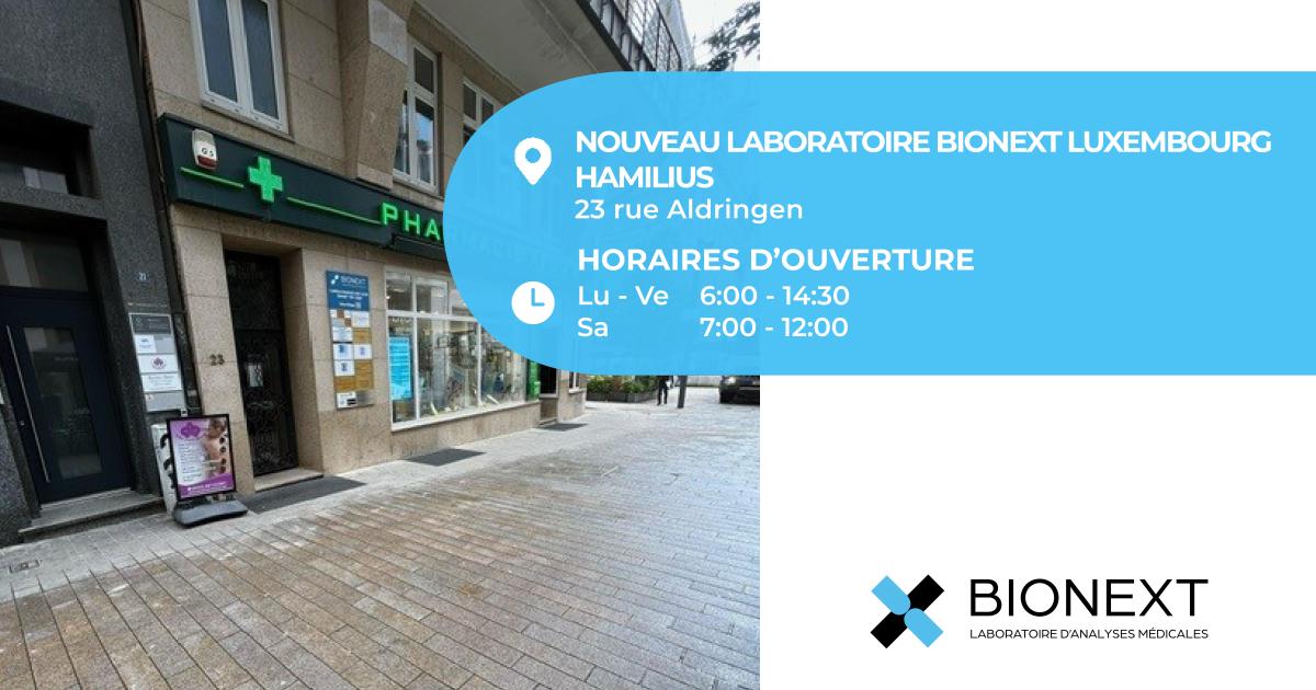 BIONEXT Luxembourg Hamilius 